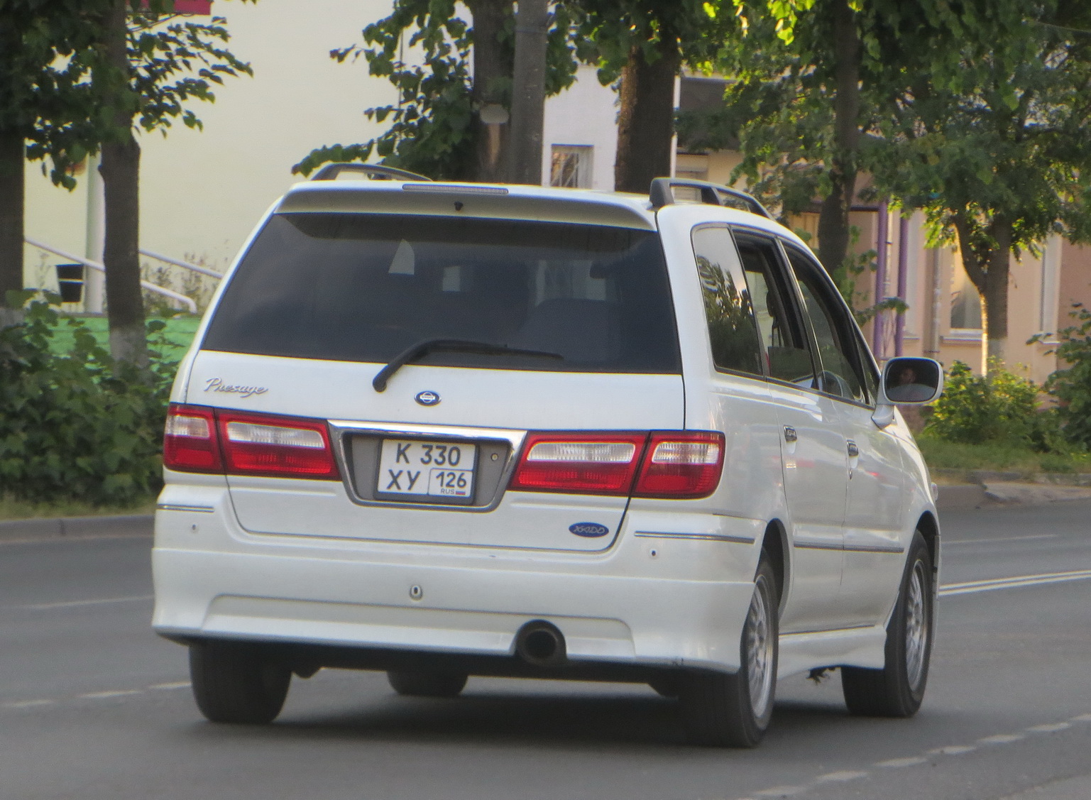 к 330 ху 126, Nissan Presage 