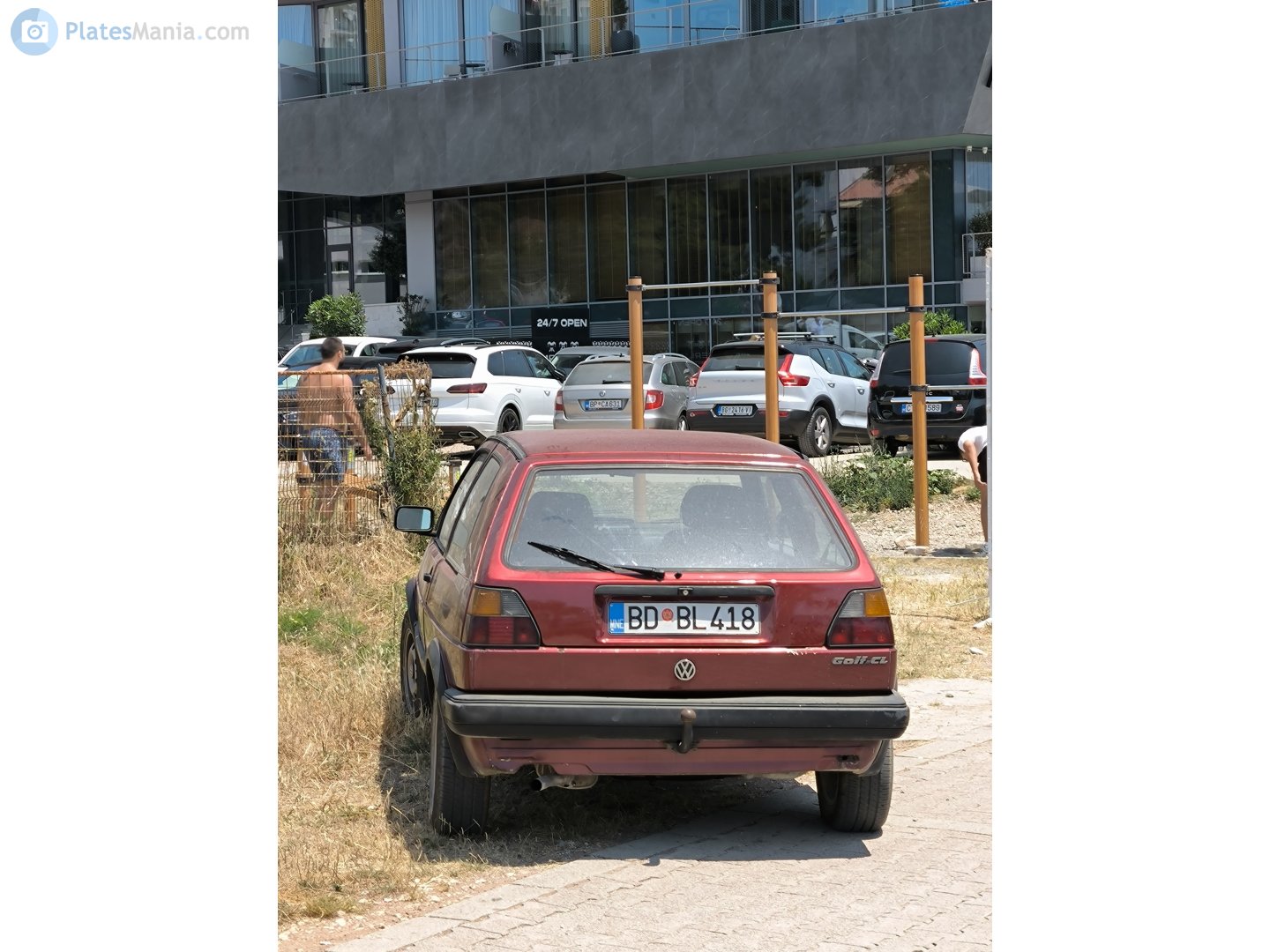 BD BL418, Volkswagen Golf 2nd gen 3-door Hatch (19/1G), 1983–1992