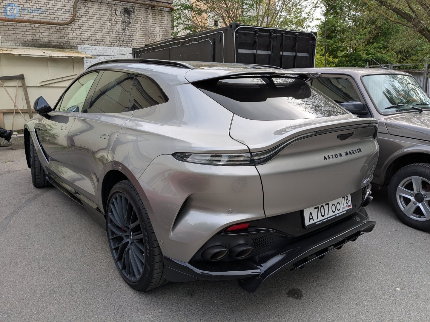 а 707 оо 78, Aston Martin DBX DBX707, 2022–