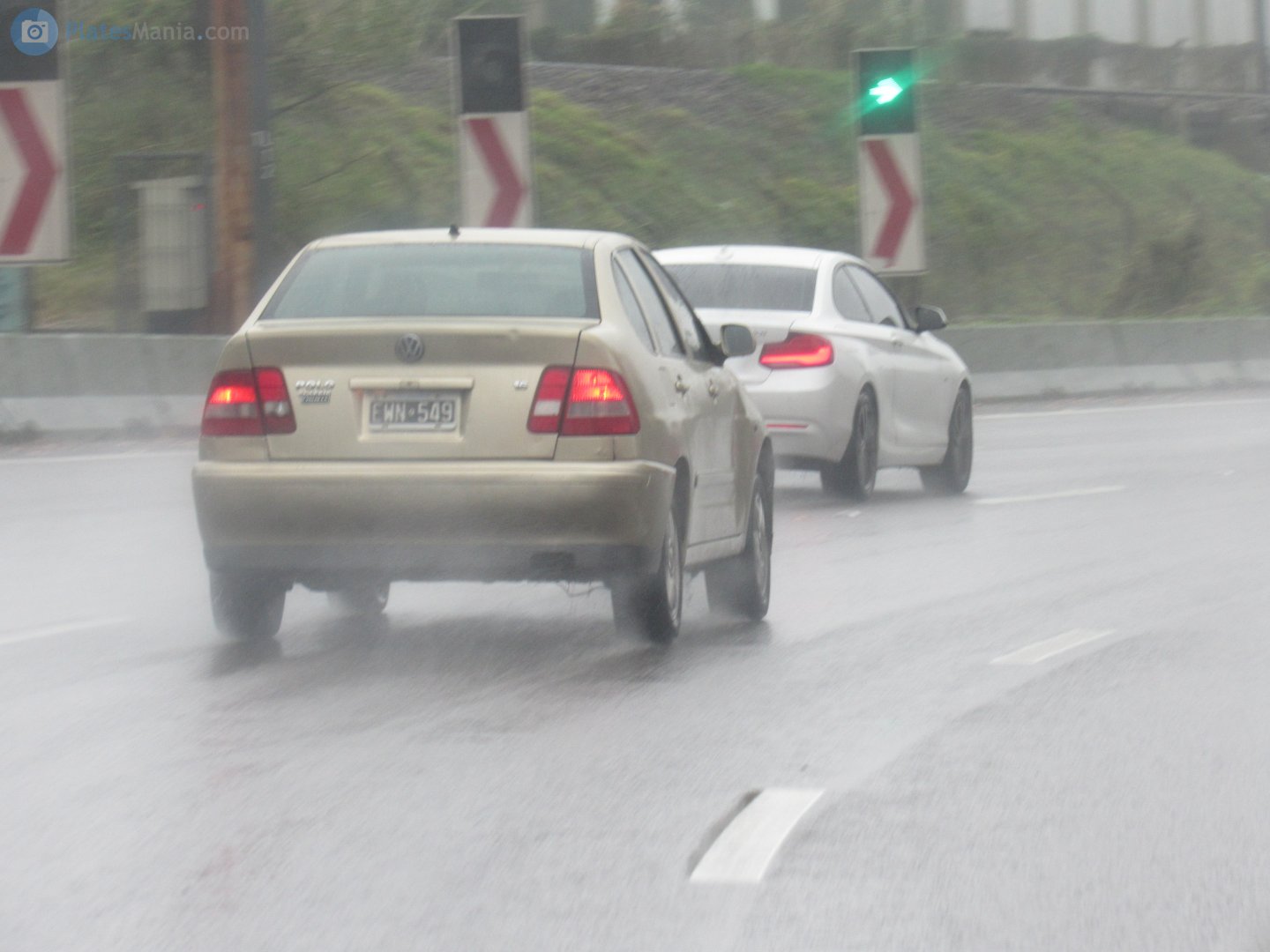 EWN 549, Volkswagen Polo 3rd gen Sedan (6N; LATAM-market), facelift, 2005–2009