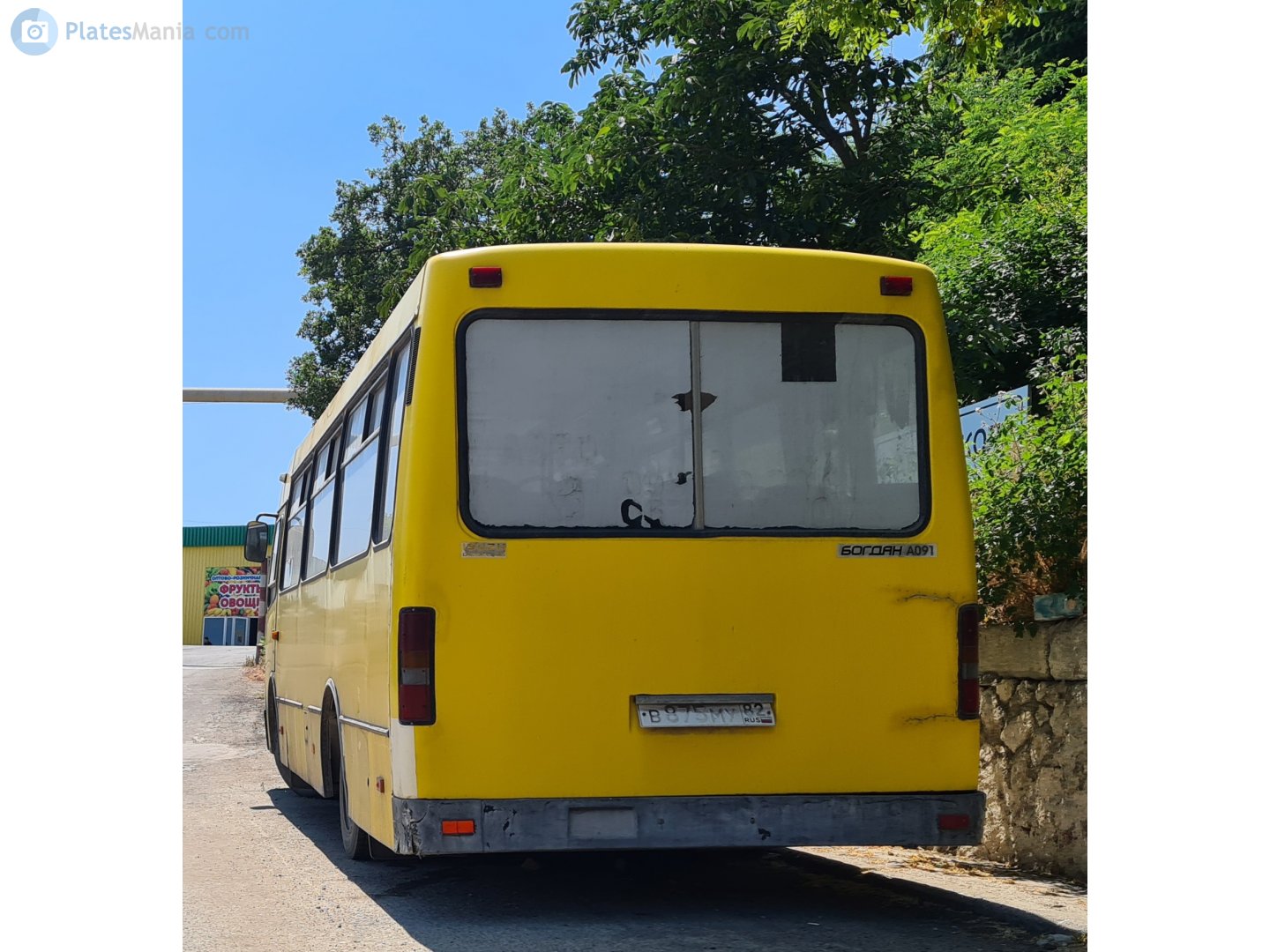 в 875 му 82, Bogdan А091 