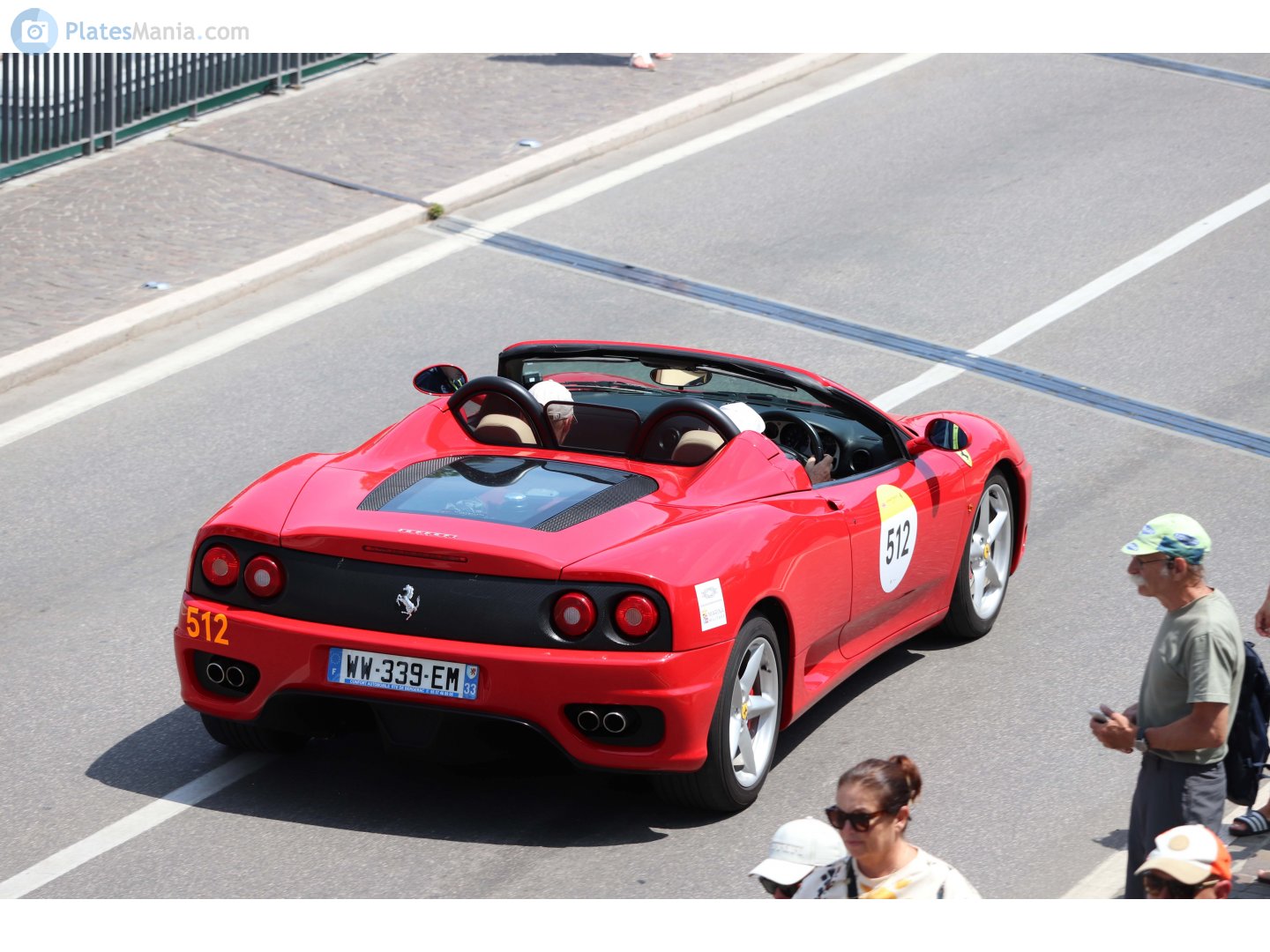WW-339-EM, Ferrari 360 1st gen Spider (F131), 2000–2005