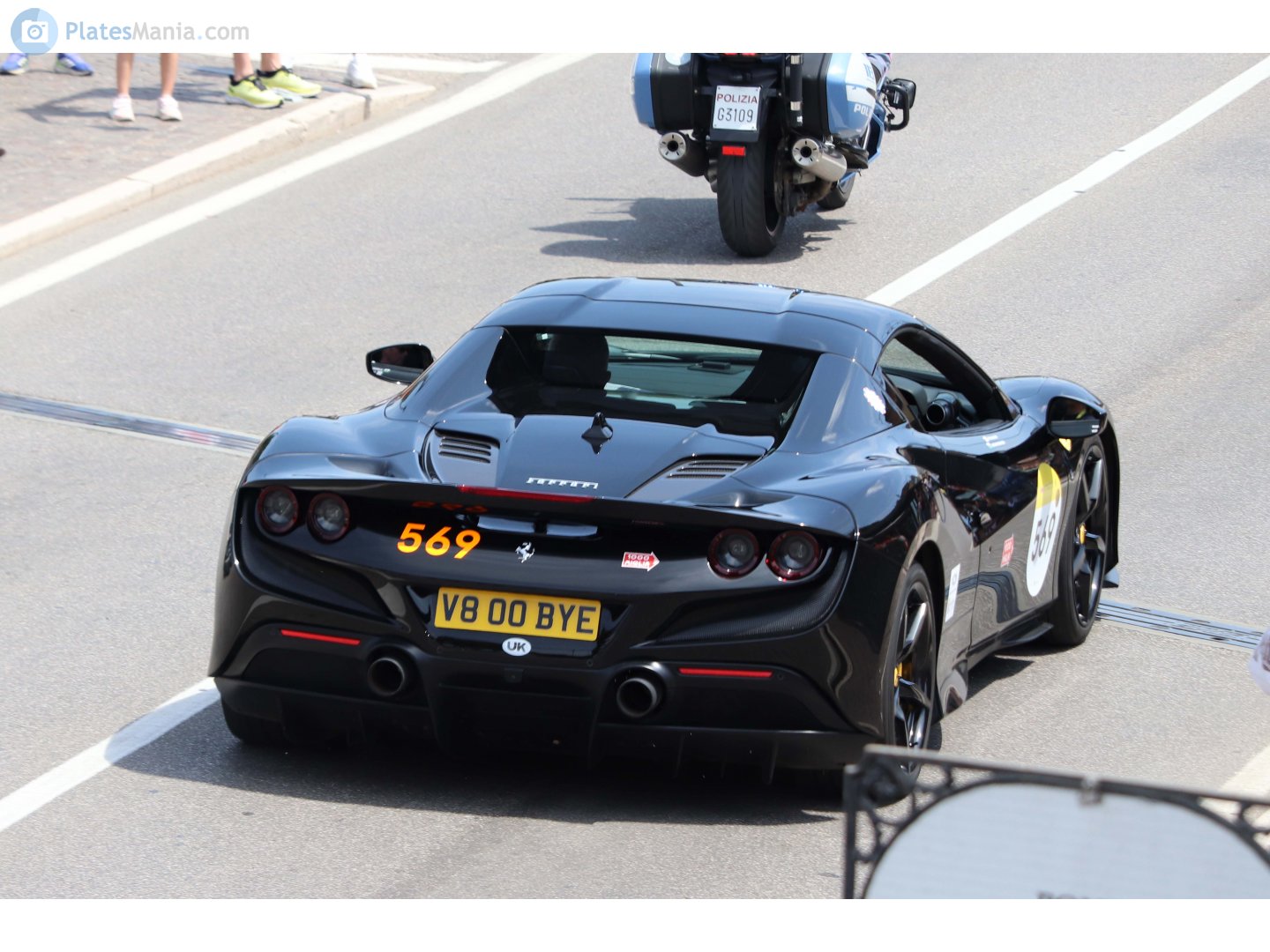 V800BYE, Ferrari F8 Spider (F142M), 2019–2023