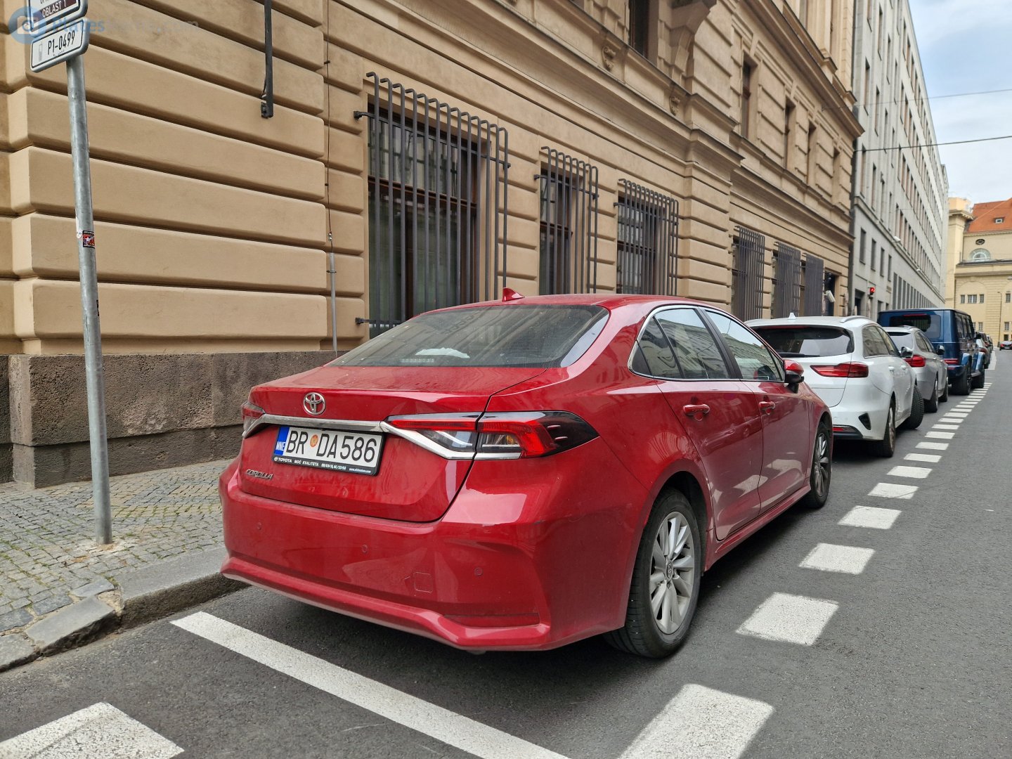 BR DA586, Toyota Corolla 12th gen (Altis) Sedan (E210; Global-market), 2019–