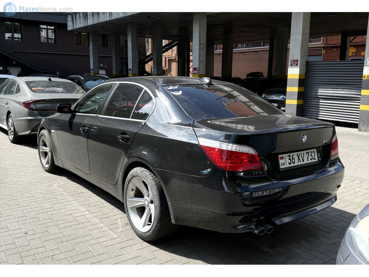 36 XV 732, BMW 5 Series 5th gen Sedan (E60), 2003–2010