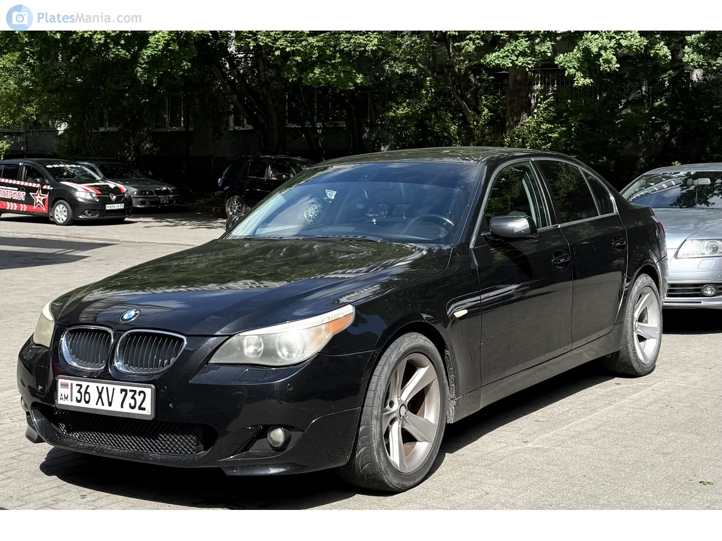 36 XV 732, BMW 5 Series 5th gen Sedan (E60), 2003–2010