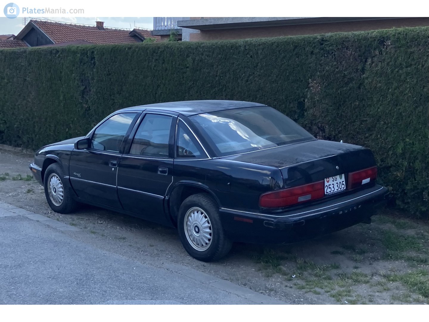 SG 253305, Buick Regal 3rd gen Sedan (19; W-body), facelift, 1992–1996