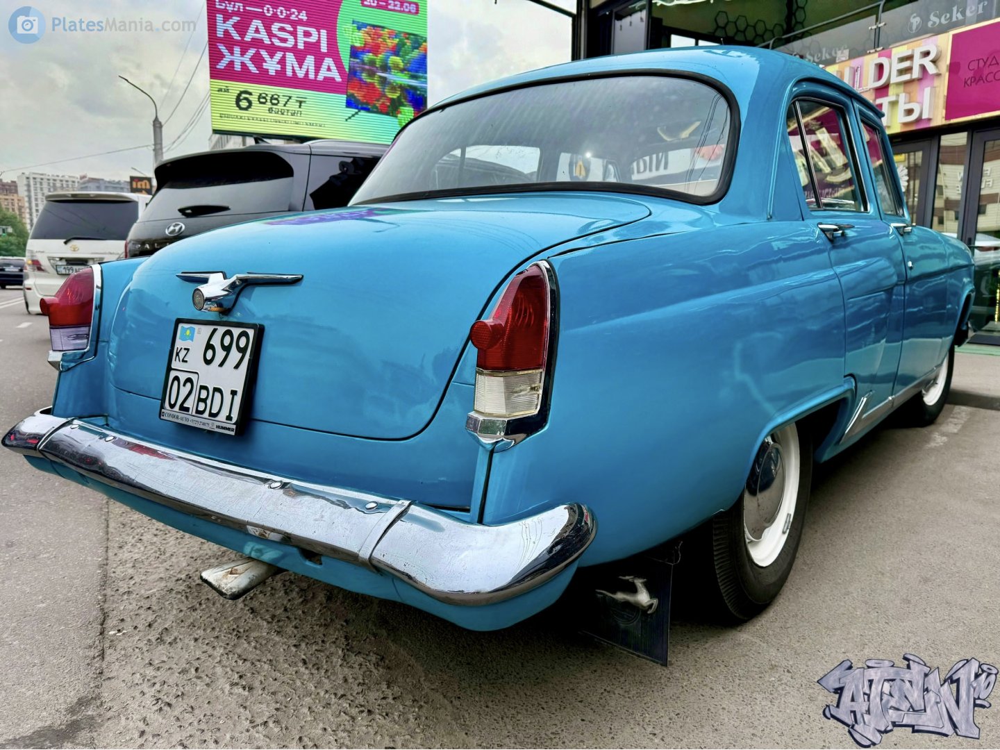 699 BDI 02, GAZ 21 Волга 3rd series, 1962­–1970