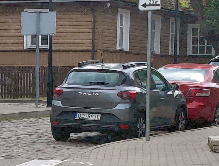 OD-9930, Dacia Sandero 3rd gen Stepway (BJI), 2020–