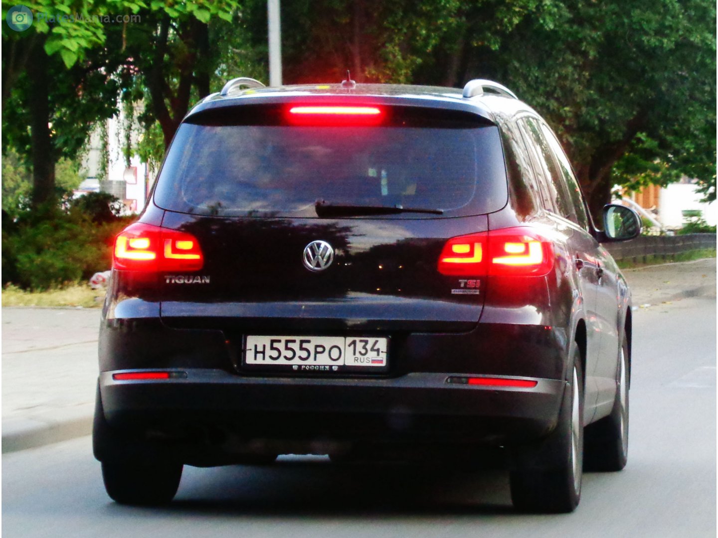 н 555 ро 134, Volkswagen Tiguan 1st gen (5N), facelift, 2011–2016