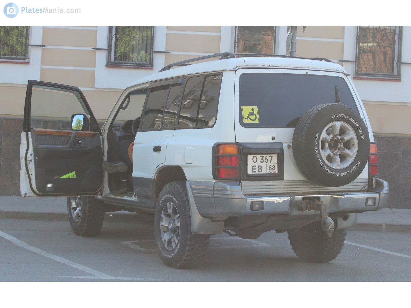 о 367 ев 68, Mitsubishi Montero 2nd gen 5-door SUV (V20/NH/NJ/NK/NL), 1991–1999