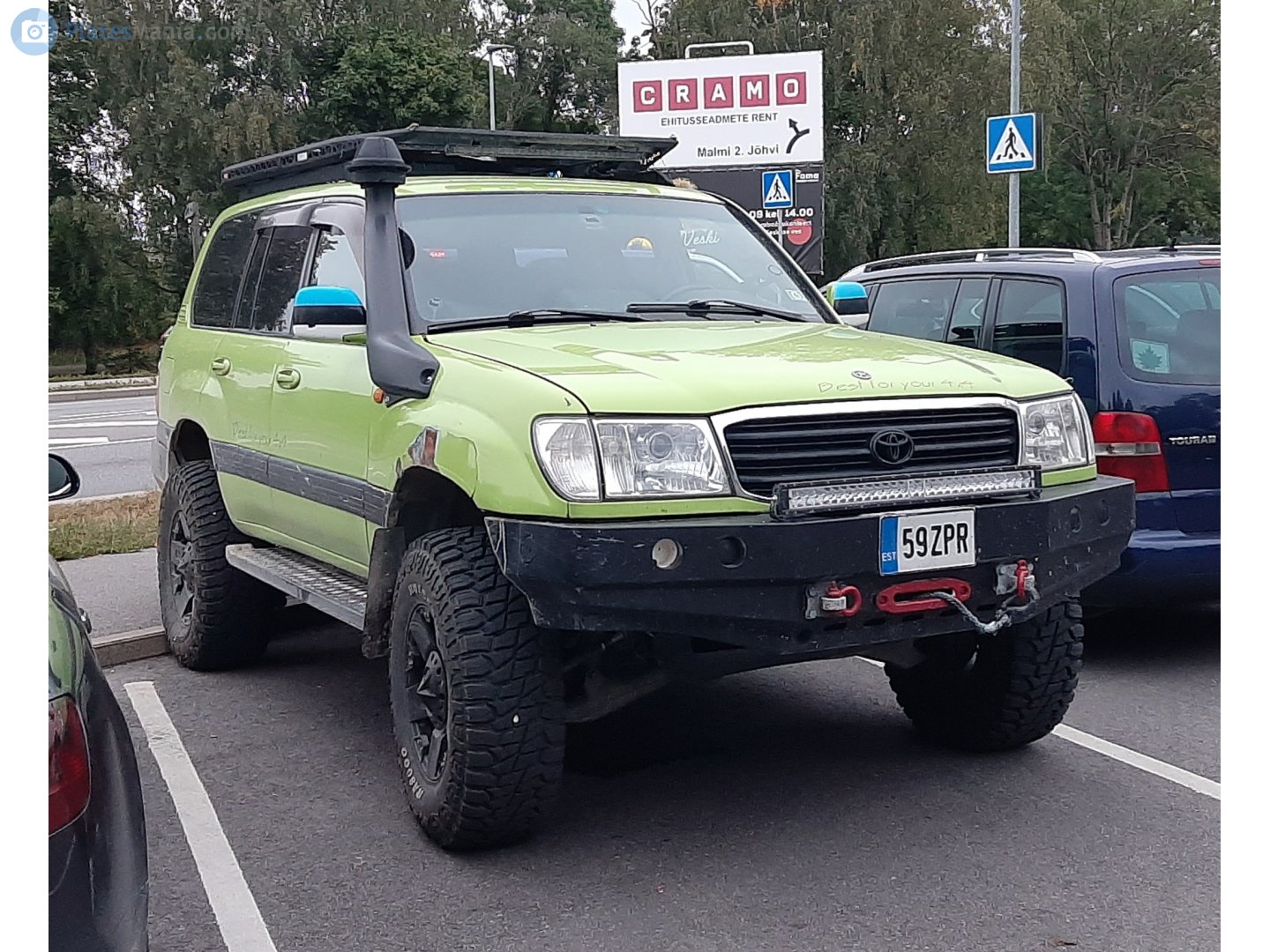 59 ZPR, Toyota Land Cruiser 100 (J100), 1998–2007