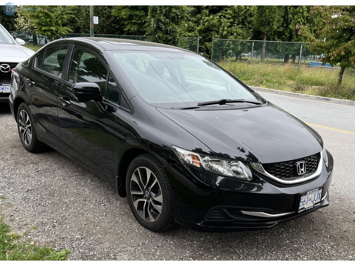 561-JJX, Honda Civic 9th gen Sedan (FB; NA-market), facelift, 2012–2015