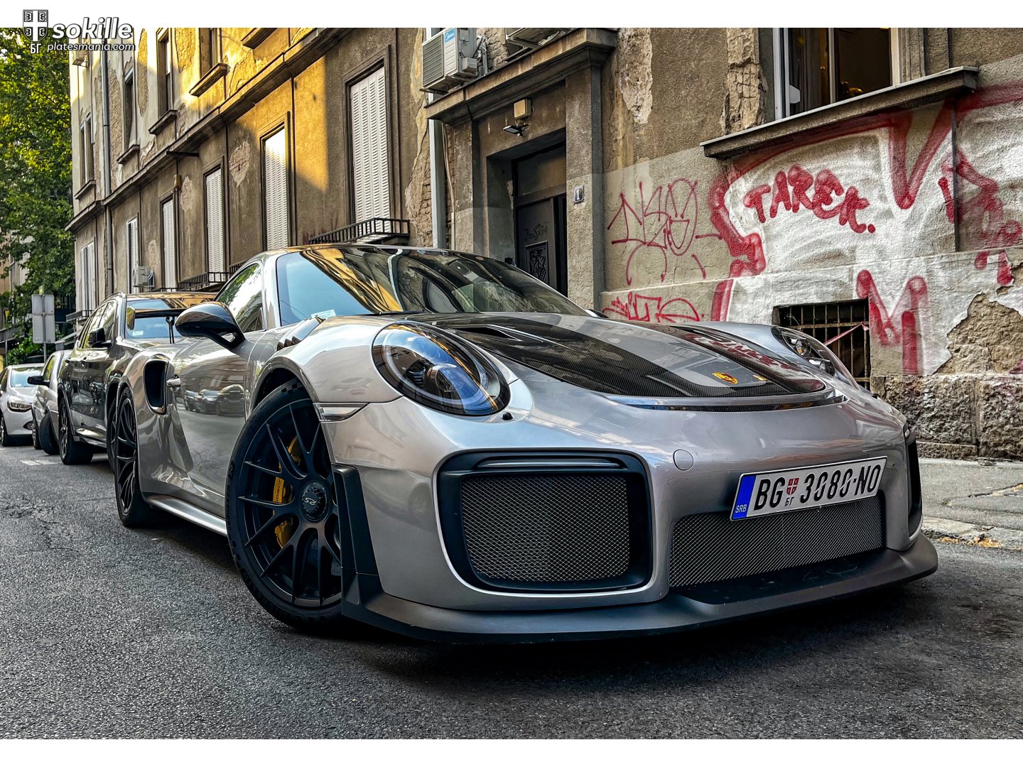 BG 3080-NO, Porsche 911 7th gen Coupé (991.2), facelift, 2015–2019