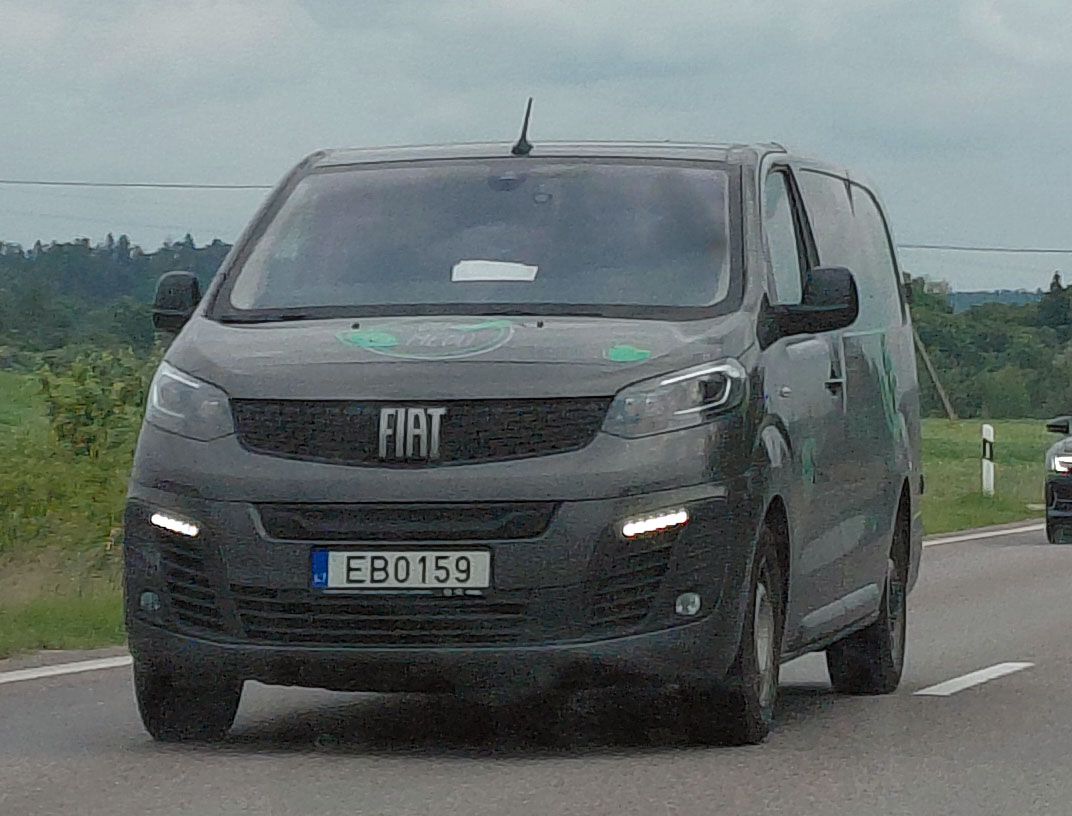 EB0159, FIAT Scudo 3rd gen E-Scudo (507), 2022–2024