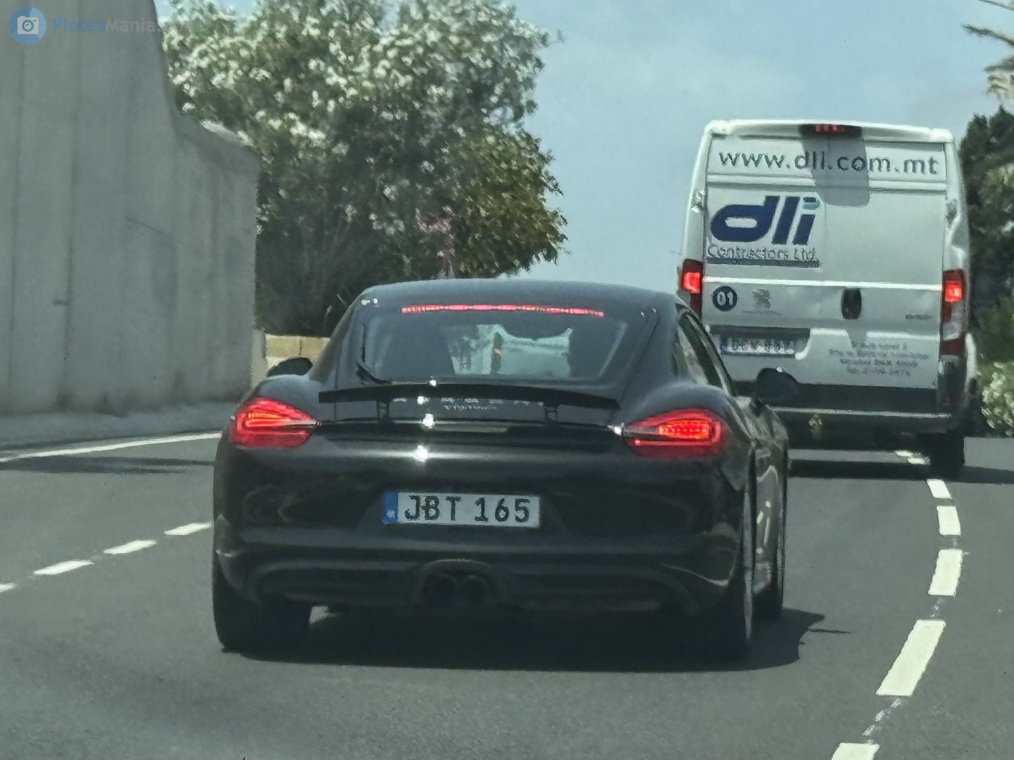 JBT 165, Porsche Cayman 2nd gen (981C), 2013–2018