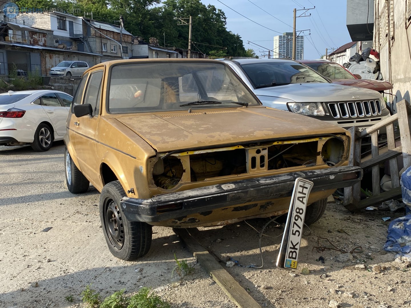BK 5798 AH, Volkswagen Golf 1st gen 3-door Hatch (17), 1974–1984