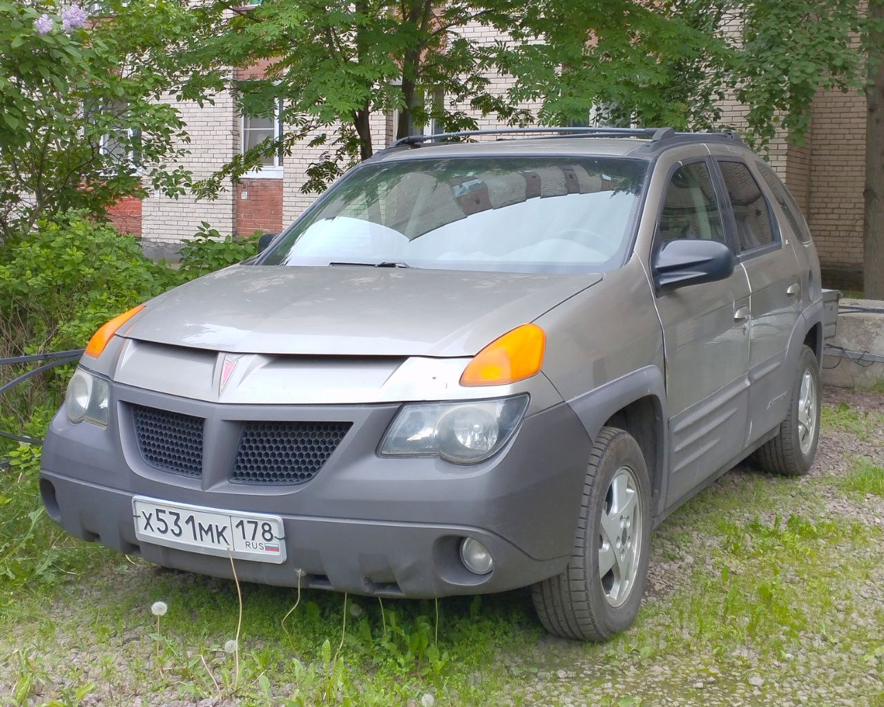 х 531 мк 178, Pontiac Aztek 1st gen (GMT250), 2000–2005