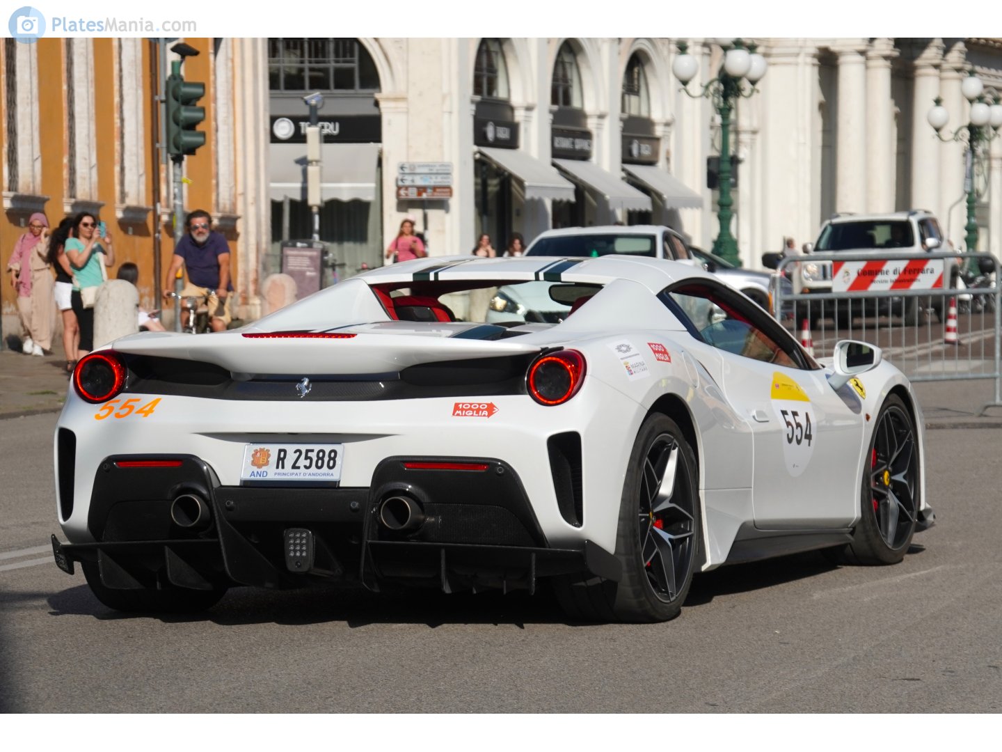 R 2588, Ferrari 488 1st gen Pista Spider (F142M), 2018–2020