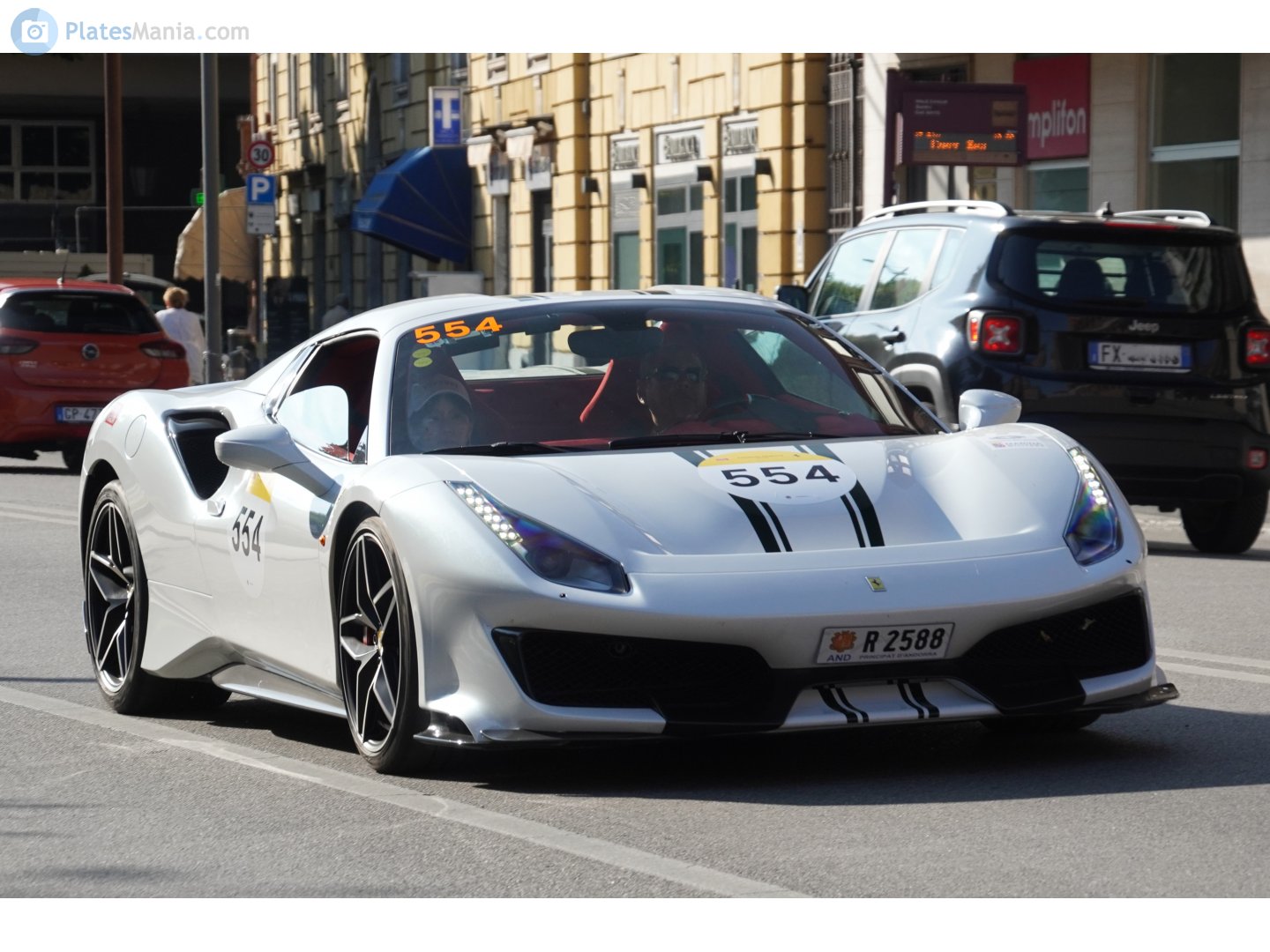 R 2588, Ferrari 488 1st gen Pista Spider (F142M), 2018–2020
