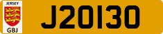 License plate of Jersey, Regular plates (J123456)