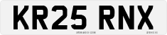 License plate of the United Kingdom, 2001 year system