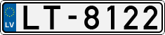 License plate of Latvia, Regular car plates
