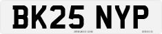 License plate of the United Kingdom, 2001 year system