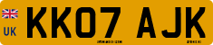 License plate of the United Kingdom, 2001 year system
