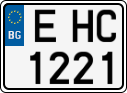 License plate of Bulgaria, Cars