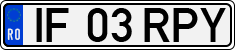 License plate of Romania, Regular plates