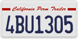 California, Trailers (1AB2345)
