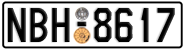 License plate of Greece, Cars