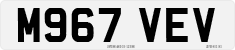 License plate of the United Kingdom, 1983 year system