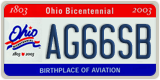 Ohio, AB12CD (Bicentennial)