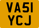 License plate of the United Kingdom, 2001 year system