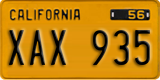 California, Passenger Car (ABC 123)