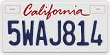 California, Passenger Car (1ABC234)