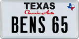 Texas, Vanity Plates
