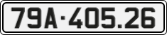 License plate of Vietnam, Cars