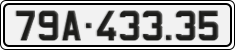 License plate of Vietnam, Cars