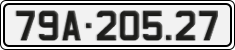 License plate of Vietnam, Cars