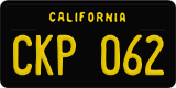 California, Passenger Car (ABC 123)