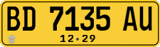 License plate of Indonesia, Commercial vehicles