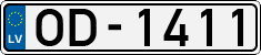 License plate of Latvia, Regular car plates