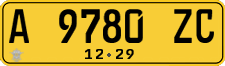 License plate of Indonesia, Commercial vehicles