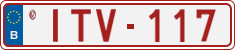 License plate of Belgium, Vanity Plates (2014)