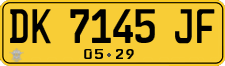 License plate of Indonesia, Commercial vehicles