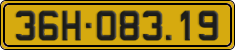 License plate of Vietnam, Commercial vehicles