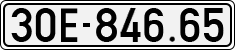 License plate of Vietnam, Cars